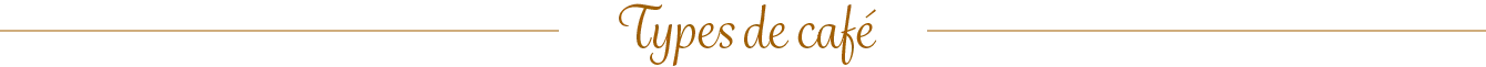 Types de café 1340