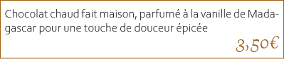 chocolat encadré